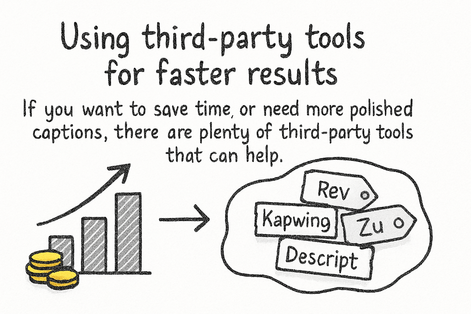 Infographic: Using third-party tools for faster results