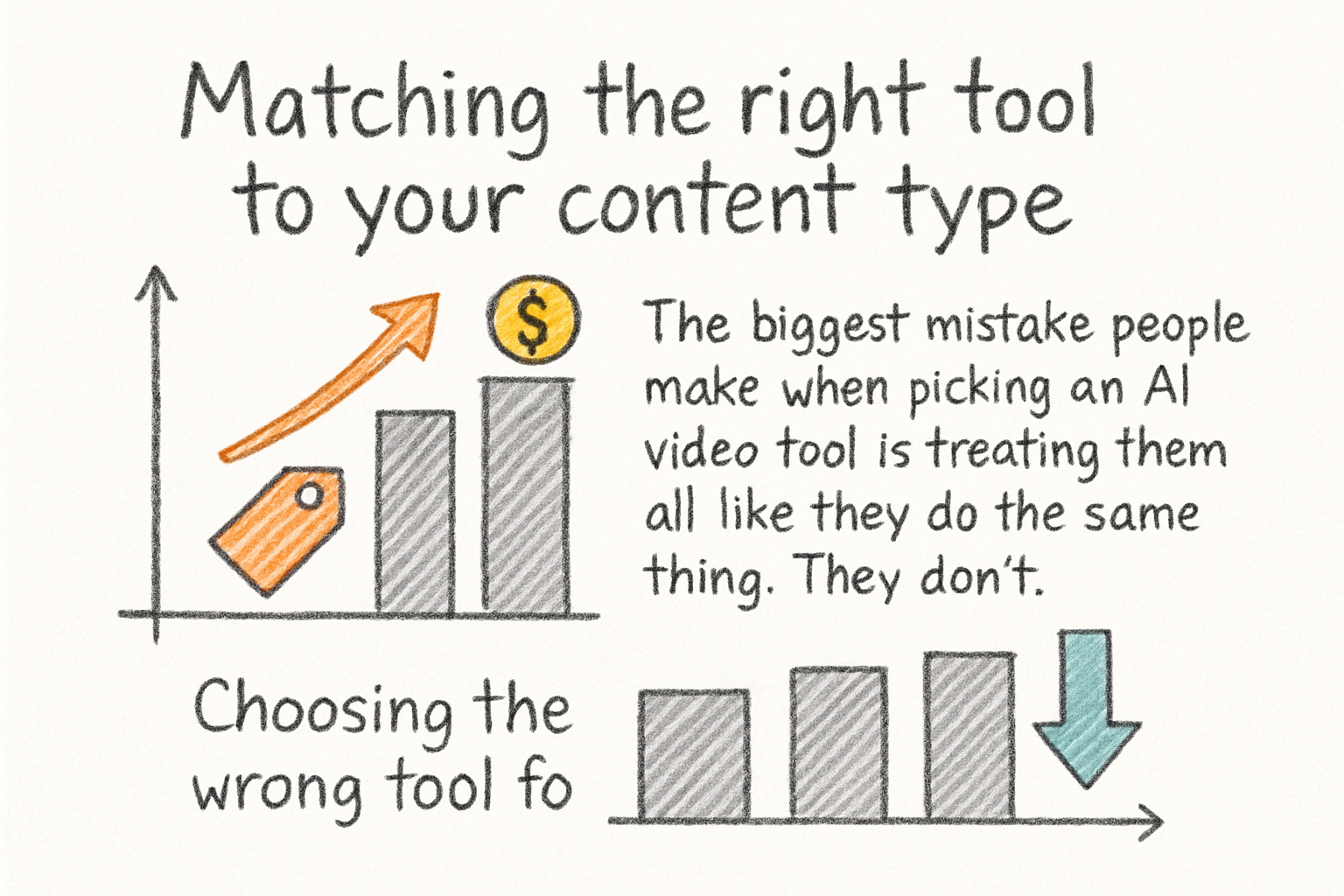 Infographic: Matching the right tool to your content type