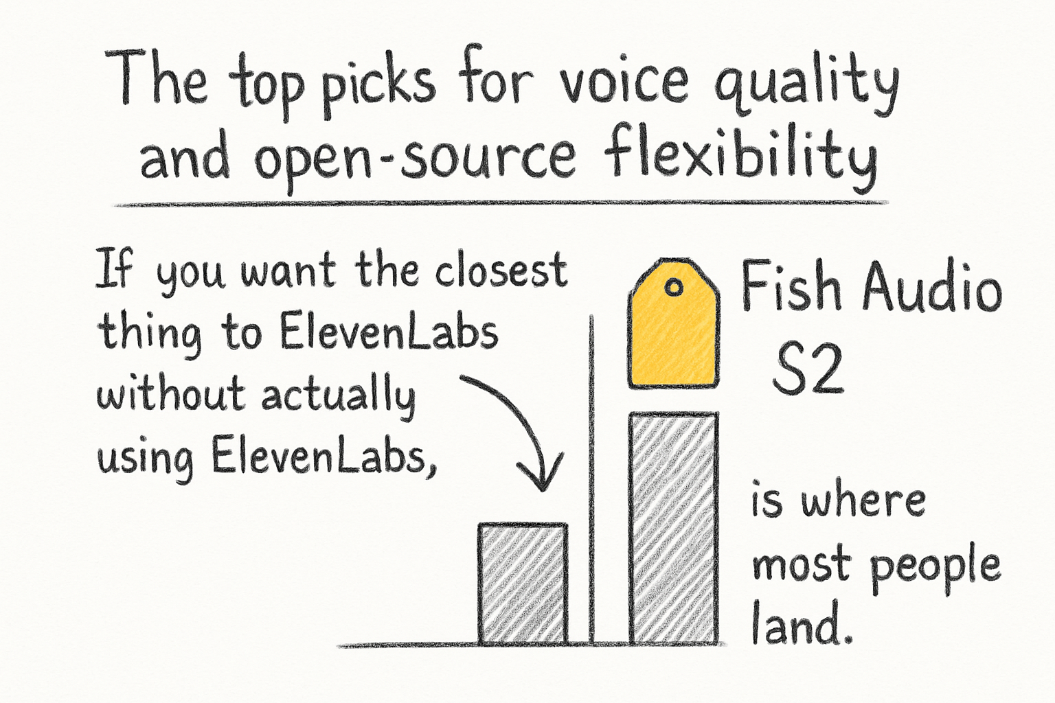 Infographic: The top picks for voice quality and open-source flexibility