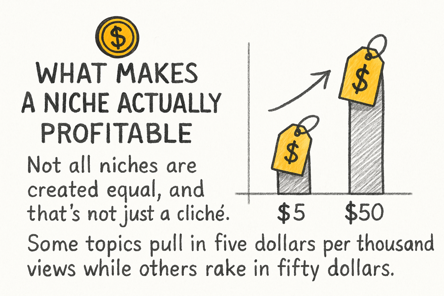 Infographic: What makes a niche actually profitable
