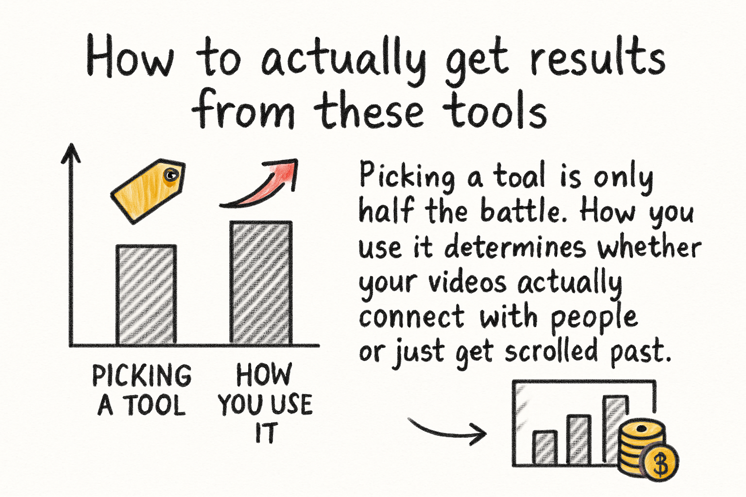 Infographic: How to actually get results from these tools