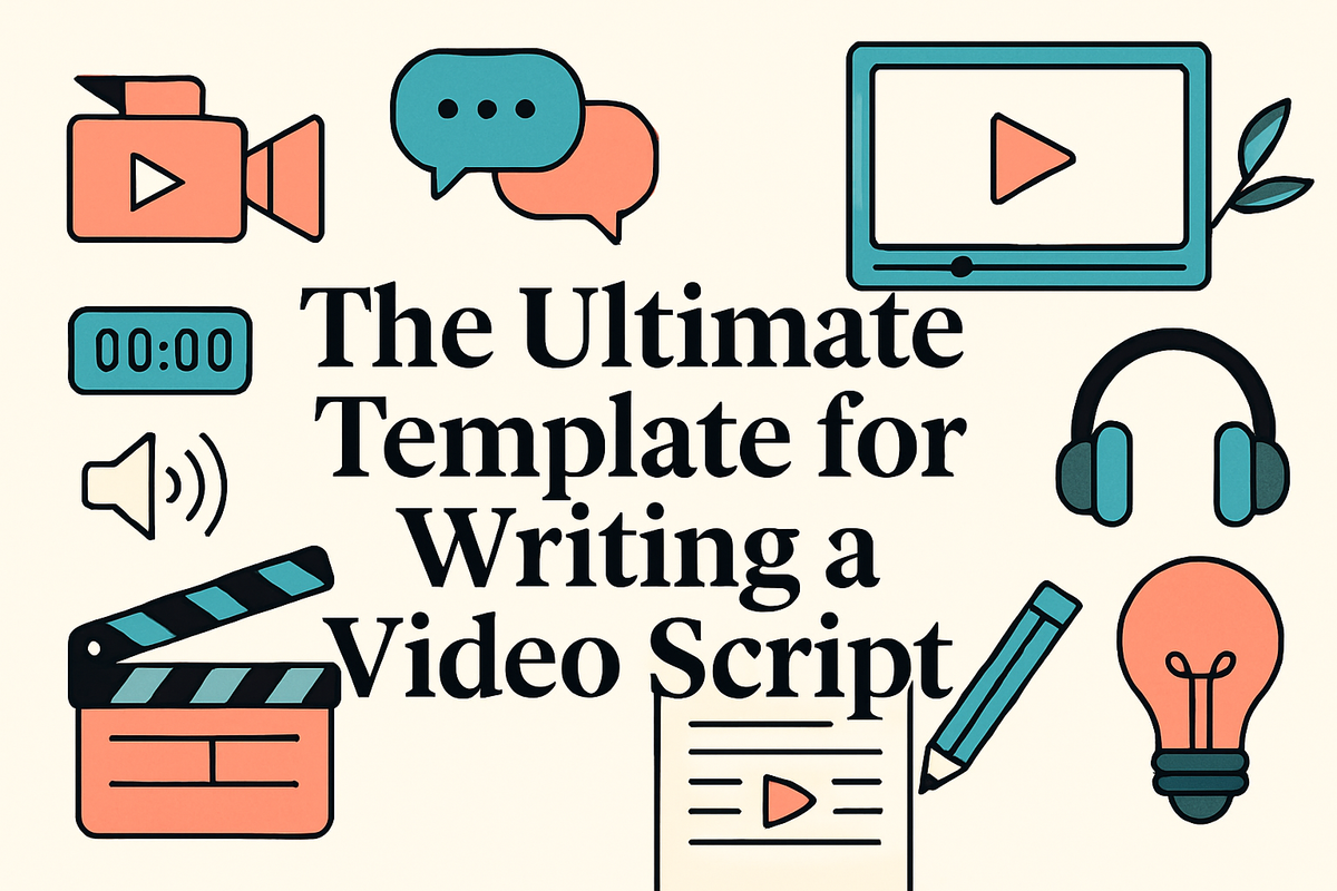 The Ultimate Template for Writing a Video Script