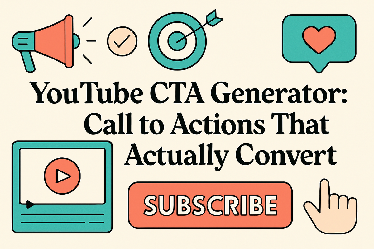 YouTube CTA Generator: Call to Actions That Actually Convert