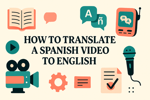 How to Translate a Spanish Video to English