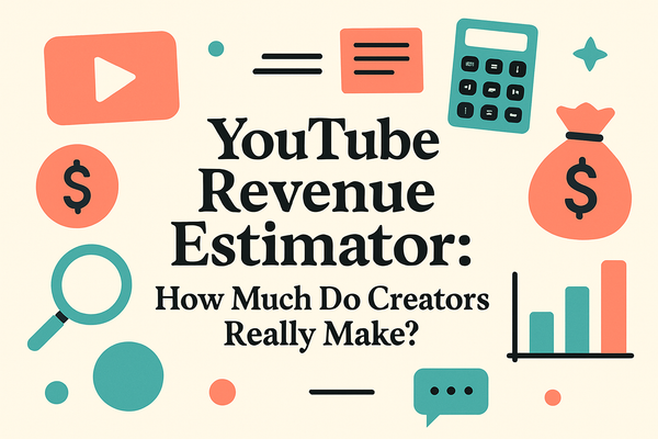 YouTube Revenue Estimator: How Much Do Creators Really Make?