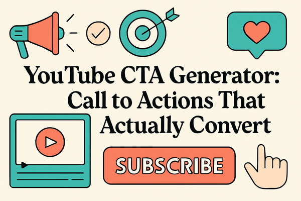 YouTube CTA Generator: Call to Actions That Actually Convert